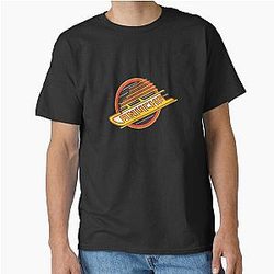 Vancouver hockey t-shirt canucks Classic skate