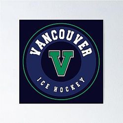 Vancouver Ice Hockey Poster