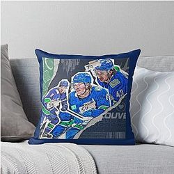 Vancouver Hockey Team Design Throw Pillow