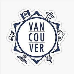 Vancouver Geofilter Sticker