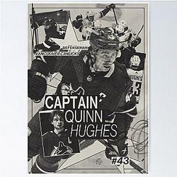 Quinn Hughes: Captain of the Vancouver Canucks