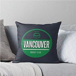 Vancouver Hockey Club Throw Pillow