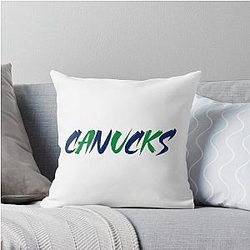 Vancouver Canucks Throw Pillow