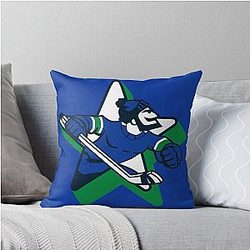 Vancouver hockey pillow