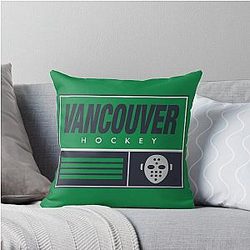 Vancouver hockey pillow