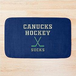 Vancouver Canucks Hockey Bath Mat