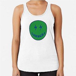 Vancouver Canucks Racerback Tank Top