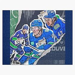 Vancouver Hockey Team Squad Design Jigsaw Puzzle
