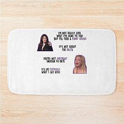 Funny Men Vanderpump Rules Gift for Music Fans Bath Mat