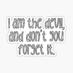 Vanderpump Rules Stassi is the Devil Sticker