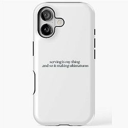 Serving is my thing and making ultimatums-Katie Maloney, Vanderpump Rules iPhone Tough Case