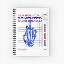Vanderpump Rules Poo Head Spiral Notebook