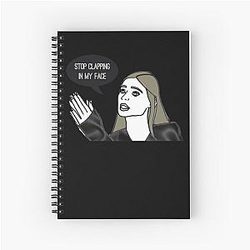 Music Retro Vanderpump Rules Gift Graphic Spiral Notebook