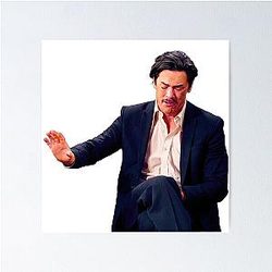 Tom Sandoval from Vanderpump Ruels Crying Poster