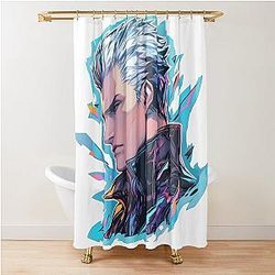 Vergil - DMC Shower Curtain