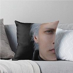 Devil May Cry 5 - Vergil Poster Throw Pillow