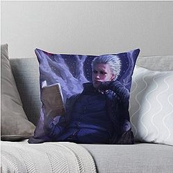 DMC5 Vergil Throw Pillow