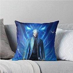 Devil May Cry Vergil Throw Pillow