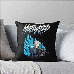 Motivated Vergil Throw Pillow
