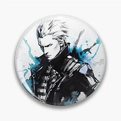 Watercolor Vergil Pin