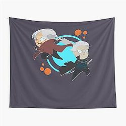 Cool Dante and Vergil Mini Tapestry
