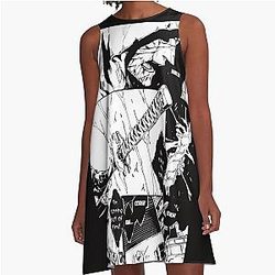 Vergil - I'm Taking This Back Manga A Line Dress