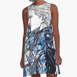 Stained Glass A-Line Dress