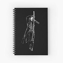 Vergil DMC Vector Art Spiral Notebook
