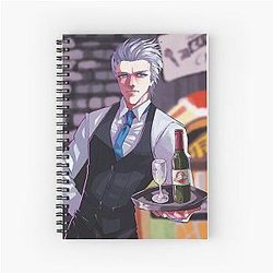 Capcom Cafe Vergil Spiral Notebook