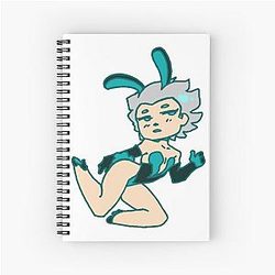 Bunny Vergil Spiral Notebook