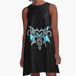 Vergil Love Sigil Deluxe A-Line Dress