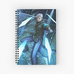 Devil May Cry Vergil Spiral Notebook