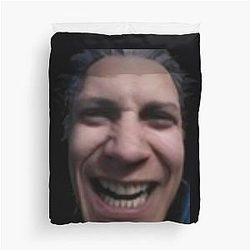 Cursed Vergil Throw Pillow Duvet Cover