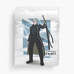 Vergil - The Omega Duvet Cover