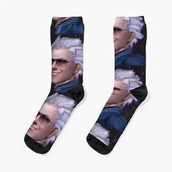Vergil From Devil May Cry Series Socks