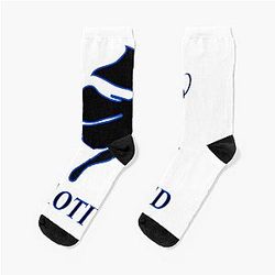 Vergil Motivated Black Devil May Cry Socks