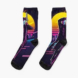 Devil May Cry - Vergil 80s Retro Socks