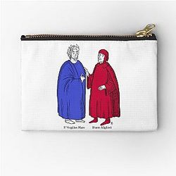 Vergil and Dante Zipper Pouch