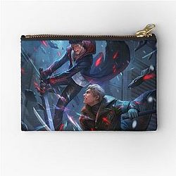 Devil May Cry Dante VS Vergil Zipper Pouch