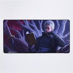 DMC5 Vergil Introspection Desk Mat