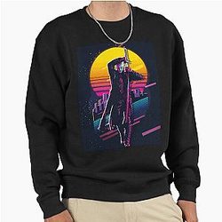 Devil May Cry Vergil 80s Retro Pullover Sweatshirt