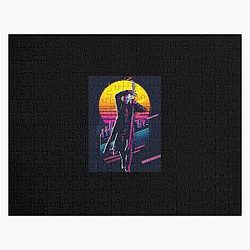 Devil May Cry Vergil 80s Retro Jigsaw Puzzle