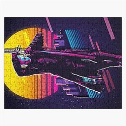 Devil May Cry - Vergil 80s Retro Jigsaw Puzzle