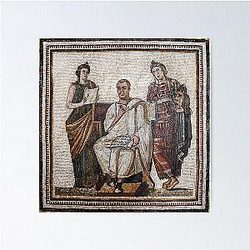 Vergil Roman Mosaic
