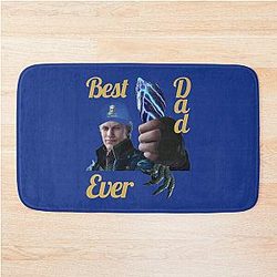 Devil May Cry - Vergil - Best Dad Ever Bath Mat