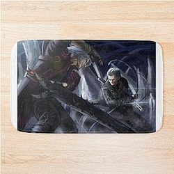 Dante vs Virgil Bath Mat