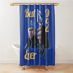 Devil May Cry - Vergil Best Dad Ever Shower Curtain