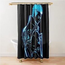 Neon Vergil Shower Curtain