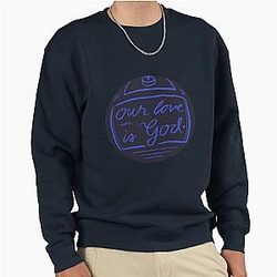 Our Love is God Heathers the Musical movie fanart Veronica Sawyer and Jason Dean JD Pullover Sweatshirt