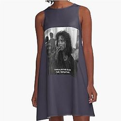 Lucky The Gang The School Killed Heathers Veronica Sawyer You Look Like Hellcool Gift A Line Dress